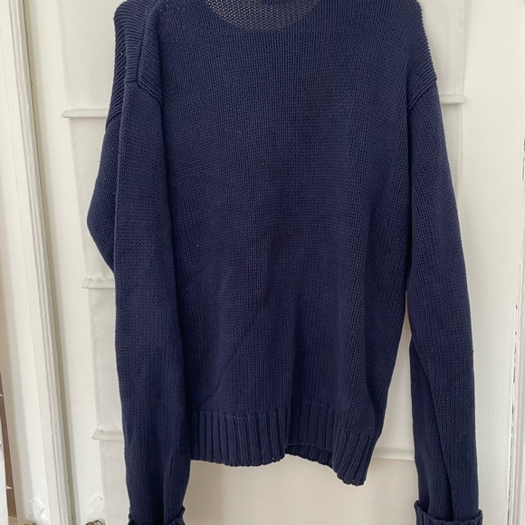 Vintage Polo by Ralph Lauren Classic American Flag Crewneck Sweater - Picture 4 of 5